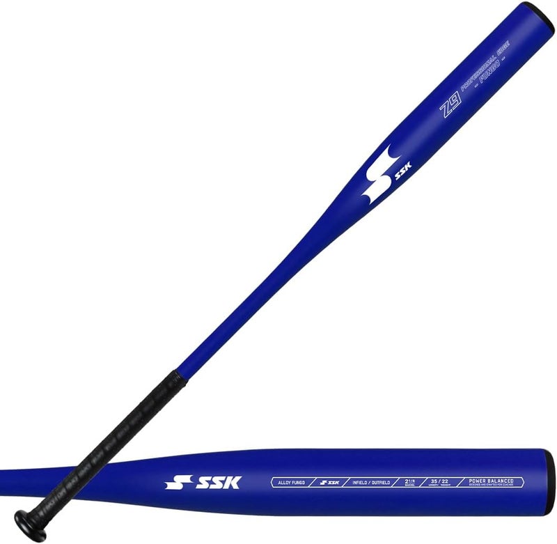 SSK Z9 Professional Edge Coaches Metal Fungo Bat - 35" 22oz Ultra-Lightweight Aluminum Fungo Bat MF150 - Image 1